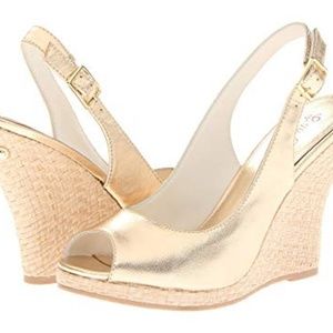 Lilly Pulitzer Kristin Wedge Gold